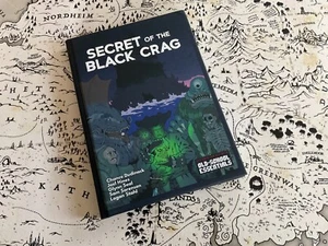 Secret of the Black Crag OSR rpg OSRIC Hardcover Silverarm HC - Bild 1 von 4