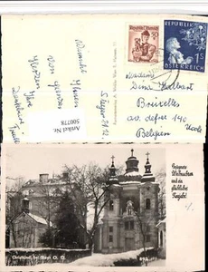 500778,Steyr an d. Enns Christkindl Kirche Winterbild - Picture 1 of 1