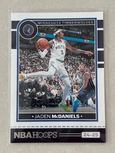 2024-25 Panini Hoops - #6 Jaden McDaniels - Picture 1 of 2