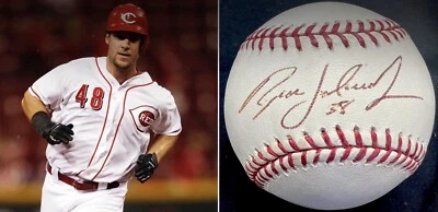 Ryan Ludwick PSA/DNA Auténtico Autografiado Firmado Béisbol Rojos Cardenales Foto 1 de 4