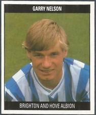 ORBIS 1990 FOOTBALL COLLECTION-#S065-BRIGHTON & HOVE ALBION-GARRY NELSON