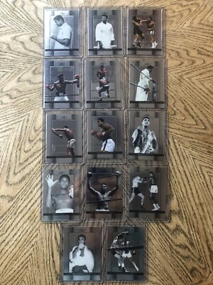 2011 Leaf Metal Muhammad Ali 14 Card Lot  - Image 1 of 4