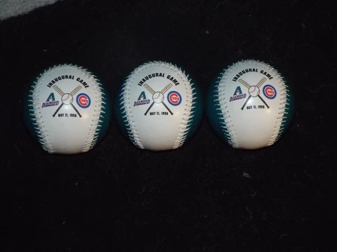 5/11/1998 Arizona Diamondbacks Inaugural Game Baseball Limited to 500 Fotoball Cover