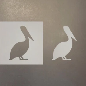Suministros de arte de pintura aerógrafo plantilla Mylar de plástico Pelican 2 - Imagen 1 de 1