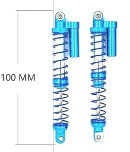 1 x pair of Metal Shock units 100mm Fully Adjustable for RC Car / Truck / Buggy. - Picture 1 of 1