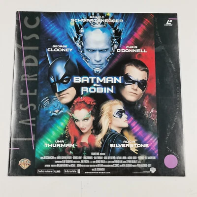 Laser Disk Disc - LD Batman & Robin - 1997 LaserDisc 2 Disc Set-Schwarzenegger - Bild 1 von 4
