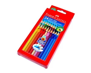 Faber Castell 112424 Grip 2001 Set Grip 2001 Colour Pencils Box 24 PB574 - Picture 1 of 2