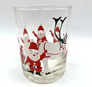 Repuesto de Navidad de vidrio de reno Georges Briard Santa Reino rocas bola baja - Imagen 1 de 6