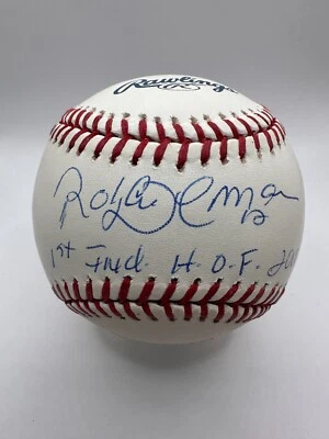 Roberto Alomar Signed Autographed Full Name Inscribed Hall Of Fame Baseball JSA - Image 1 of 4