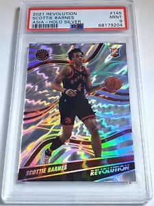 2021 Revolution Scottie Barnes Rookie #145 HOLO SILVER /99 RC - PSA (POP 6) - Picture 1 of 3