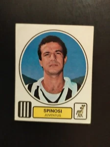 FIGURINA CALCIATORI PANINI 1977/78 JUVENTUS SPINOSI n 138 NUOVA CON VELINA - Bild 1 von 2
