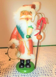 Ulbricht Smoker Cascanueces Pather Christmas Seiffener arte popular de Argelia - Imagen 1 de 11