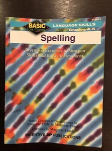 The Basic Not Boring Series Spelling, Language Arts, Grades 4-5 Incentive.. - Imagen 1 de 2