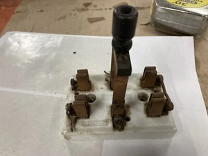 Vintage CEM Co Porcelain Knife Switch - Picture 1 of 3