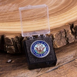 Navy Tie-Tack With Plastic Case - Picture 1 of 1