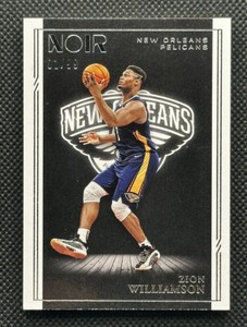 2020-21 Panini Noir Zion Williamson Icon Edition #97 Jersey # 1/99