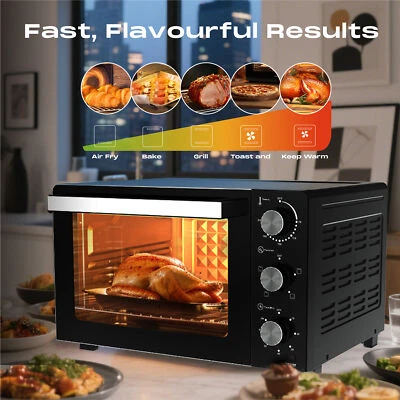 SUPERLEX Mini Backofen Microwave Oven Mikrowellenstufen Miniofen Pizzaofen 20L - Bild 1 von 4