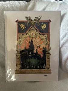 Harry Potter Celebration Universal Parks Wizarding World Lithograph Print 813 - Picture 1 of 6