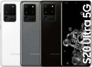 Smartphone Samsung Galaxy S20 Ultra 5G SM-G988U 128GB GSM/CDMA DESBLOQUEADO CAJA ABIERTA