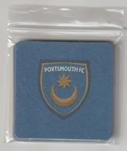 PORTSMOUTH F.C. Blue Crested Pub 6er-Pack Bierdeckel/Untersetzer KOSTENLOSER VERSAND UK - Bild 1 von 1