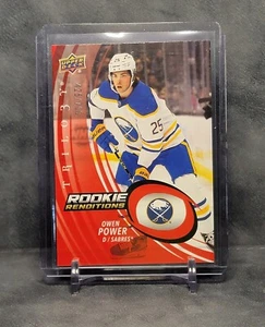 Owen Power 2022-23 Trilogía Novato Rendiciones Rojo/799 Buffalo Sabres - Imagen 1 de 4