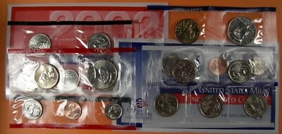 2002 U.S.  Mint set in original Mint envelope - Unc. - Denver & Philidephia - Image 1 of 4