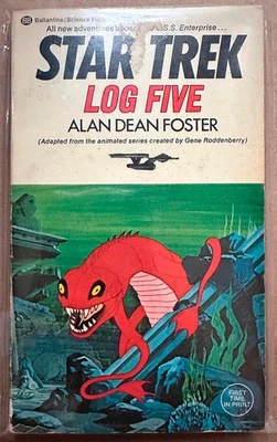 FOSTER: Star Trek Log Five (The Animated Series) (Ballantine Books, 1975) - Image 1 of 4