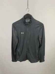 UNDER ARMOUR FULL ZIP Top - Medium - Black - Great Condition - Men’s - Picture 1 of 3