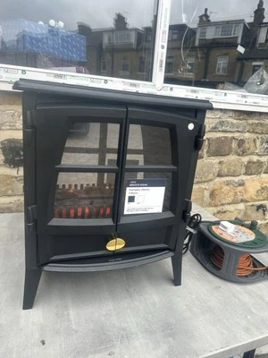 Dimplex Jazz 2kW Black Electric Stove RRP £290 (B) - Image 1 of 4