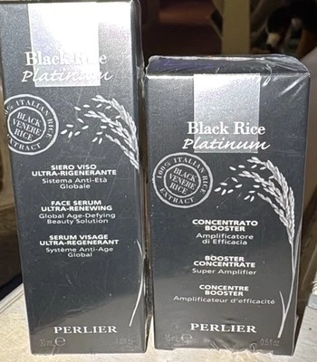Perlier Black Rice Platinum Face Serum Ultra Renewing & Booster Concentrate - Image 1 of 4