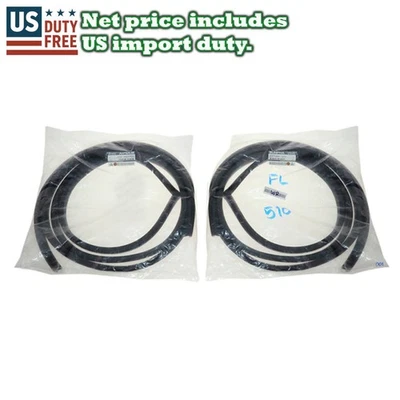 DATSUN NISSAN 1968-1973 510 1600 PARA PUERTA DELANTERA IZQUIERDA Y DERECHA AJUSTE DE RESISTENCIA Foto 1 de 4