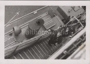 (RB)2024-219 Foto Admiral Carls kommt an Bord Schiff der Deutsche 1941 Sassnitz - Picture 1 of 2