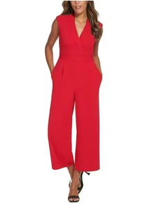 Karen Miller Jumpsuit rot Größe 8 - Bild 1 von 7