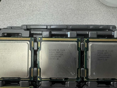 lote de 4 Intel Core i5-650 (3), Core i5-660 (1) - Imagem 1 de 2