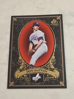 2007 SP Legendary Cuts- Don Sutton #40 DODGERS (HOF) - Image 1 of 2