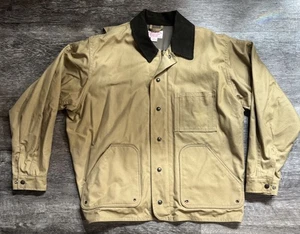Giacca da caccia/lavoro Filson Style 10073 taglia grande marrone chiaro - Foto 1 di 15