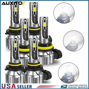 9005 9006 H11 LED Headlights High Low Beam Foglight Bulbs 180000LM Super Bright - Picture 1 of 16