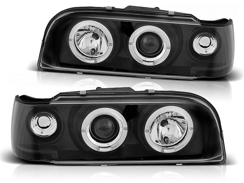 Faros LED Angel Eyes Para Volvo 850 92-96 Negro - Imagen 1 de 2