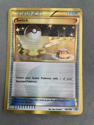 Switch 163/160 Primal Clash Secret Foil - Pokemon Trading Card 2015 Near Mint - Image 1 of 2