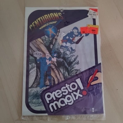 De colección Centurions Presto Magix 25 Calcomanías Transferencias 9x18" Fondo Hoja de Juego Foto 1 de 4