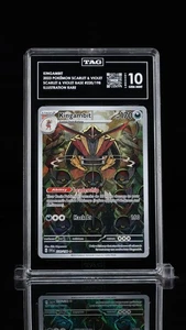 Pokemon Kingambit 220/198 Illustration Rare Holo TAG 10 GEM MINT - Picture 1 of 2