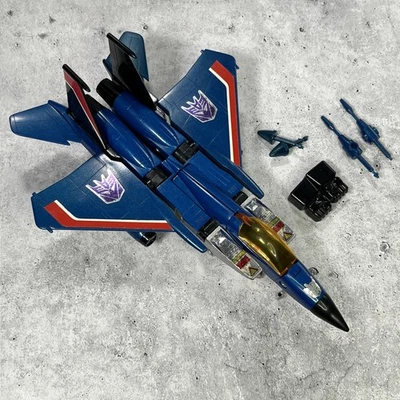 Vintage G1 Transformers 1984 Thundercracker - Complete Hasbro Deception Seeker - Image 1 of 4