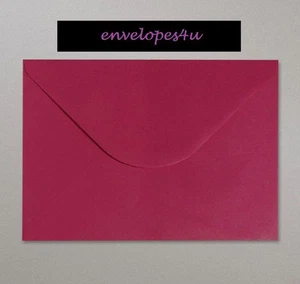 Fuchsia Pink C5 Envelopes 162 x 229mm 100gsm for Wedding Invitations Card Making - Picture 1 of 10