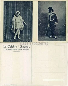 CIRCUS PERFORMER-SIDESHOW-LA CELEBRE GINETTA-C66-66 - Picture 1 of 1