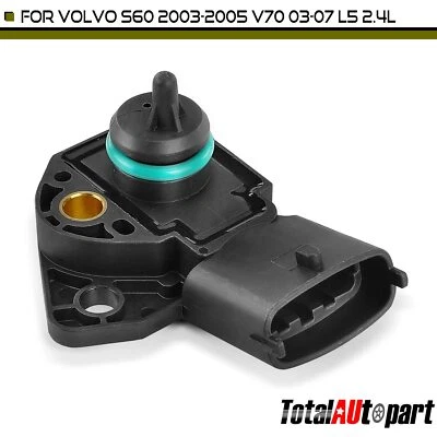 Manifold Pressure (MAP)Sensor for Volvo S60 2003-2005 V70 03-07 L5 2.4L 4-Blade - Image 1 of 4