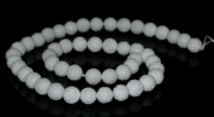 6MM White Shell Gemstone Flower 15.5 inch (90187350-715B) - Picture 1 of 4