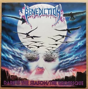 Benediction – Dark Is The Season /The Grotesque LP Black CKC011 - Picture 1 of 6