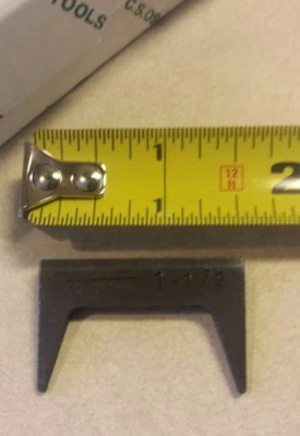 C S Osborne 89-1 1/2, 1 1/2" Steel Pinch Dog Woodworking Clamps, 6 Piece Set - Image 1 of 4