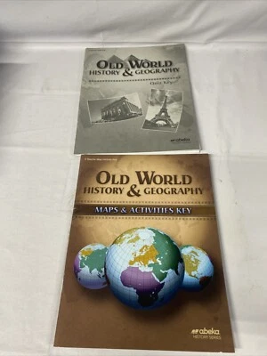 Old World History And Geography: Maps And Activities Quiz Key Abeka A Beka Book - Image 1 of 2