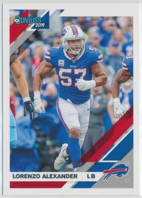 Lorenzo Alexander - Buffalo Bills - 2019 Panini Donruss Football - Base - #39 - Image 1 of 2